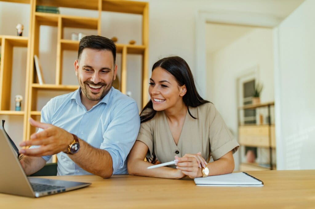 They are making deal about work.